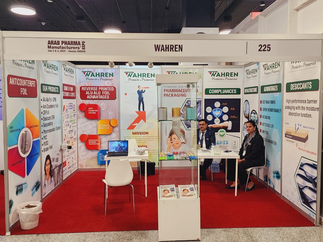 Wahren India at Arab Pharma Manufacturers’ Expo 2024